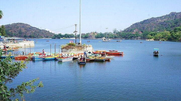 Lake City Udaipur with Hills of Rajasthan Mount abu Lake City Udaipur with Hills of Rajasthan Mount abu