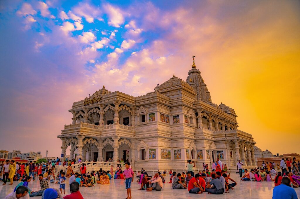 Delhi Agra Jaipur With Mathura Vrindavan